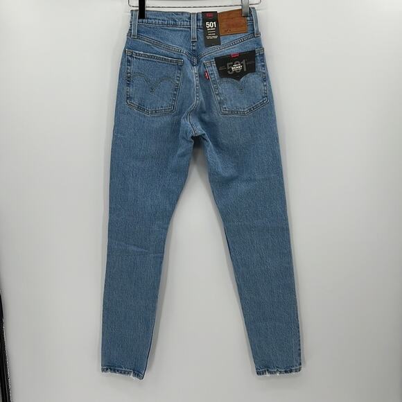 Levi's Premium 501 Skinny Jeans - 24 x 30 - New with tag - Picture 6 of 11